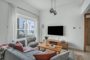 ShoresInn - Tranquil 1BR in Dubai Marina